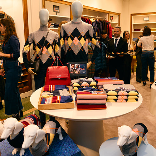 Harmont & Blaine Launches "My Dog & I" Collection at Flagship Store in Madrid