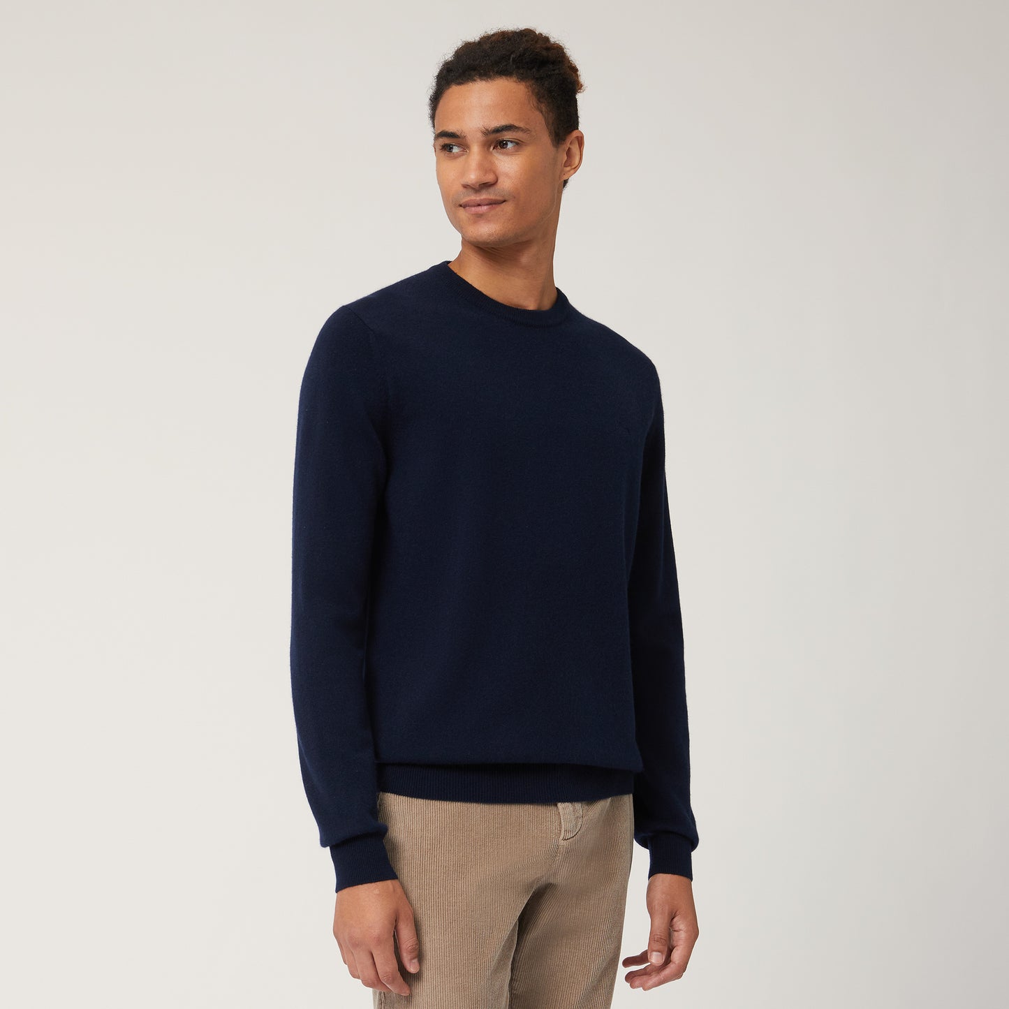 Cashmere Crew-Neck Pullover