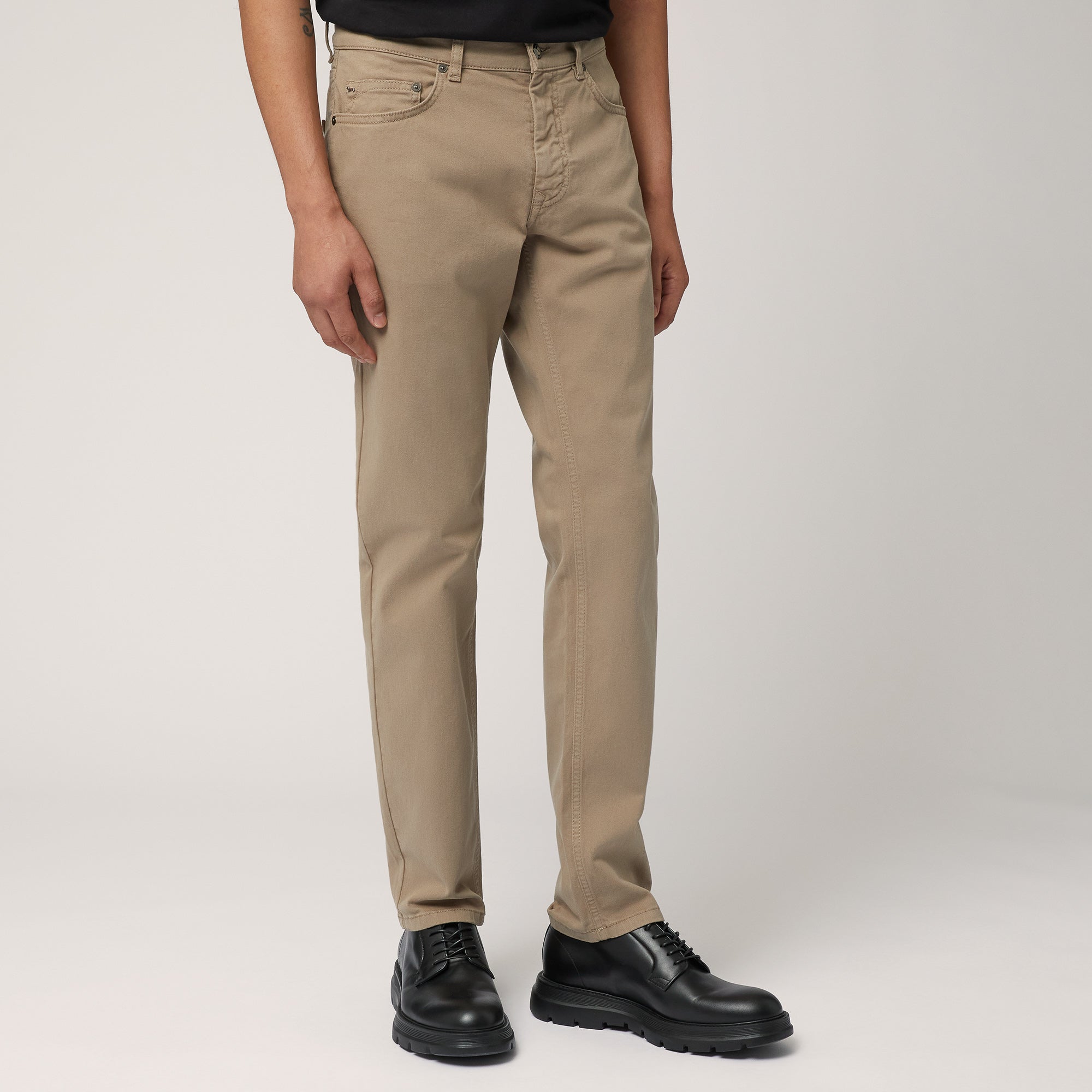 Narrow Five-Pocket Pants